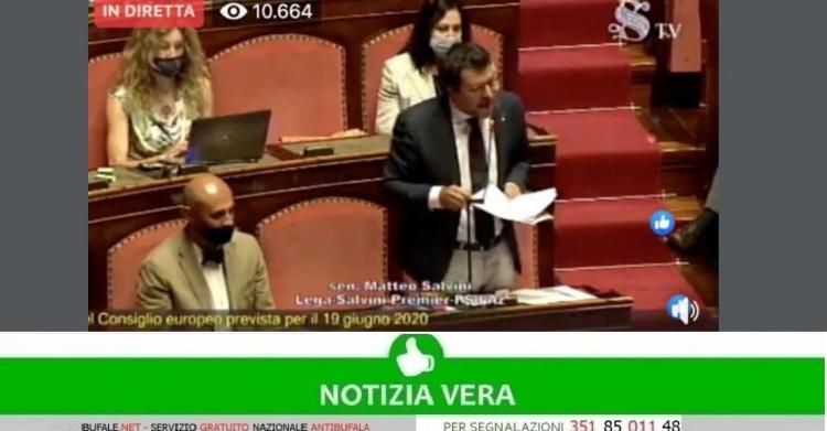 Paradossale lapsus di Salvini: "I porti chiusi condannano ...