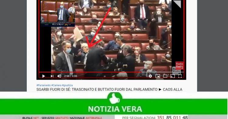 Sgarbi espulso