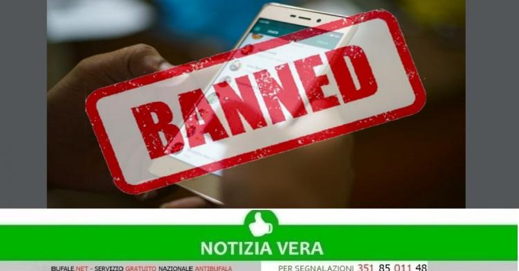 Ban WhatsApp