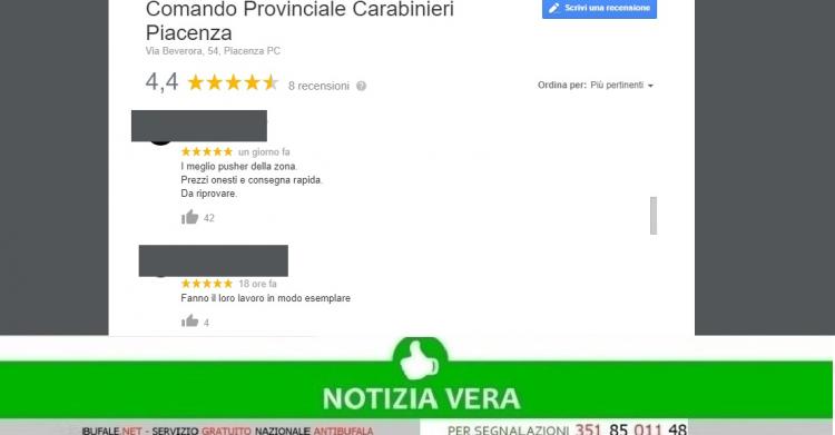 Carabinieri di Piacenza