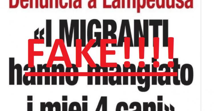 I migranti hanno mangiato i miei cani