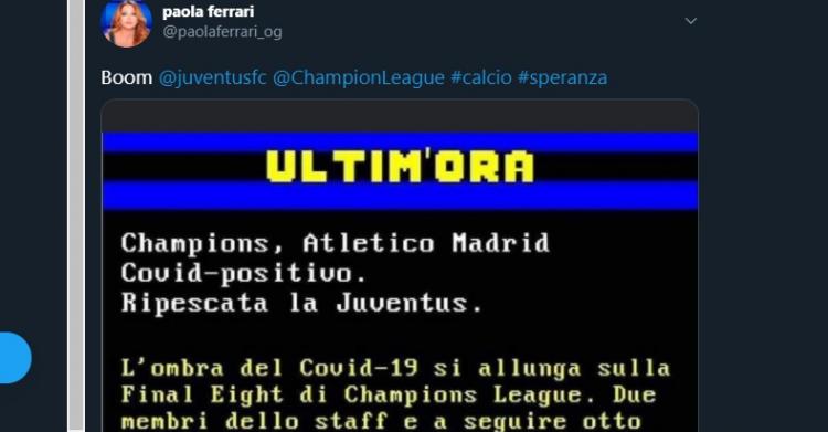 Juve ripescata