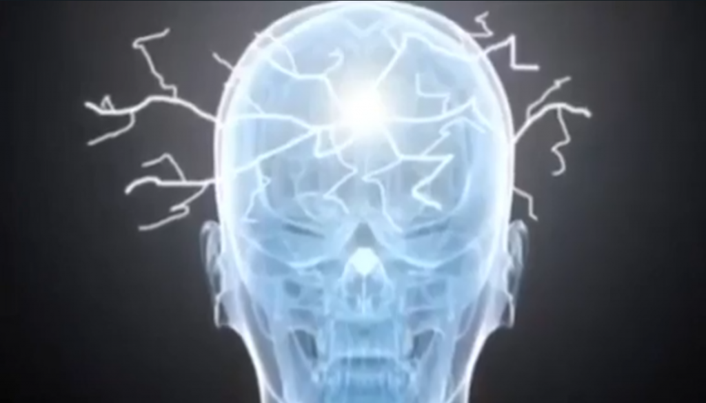 Un frame dal video della "pistola misura febbre"