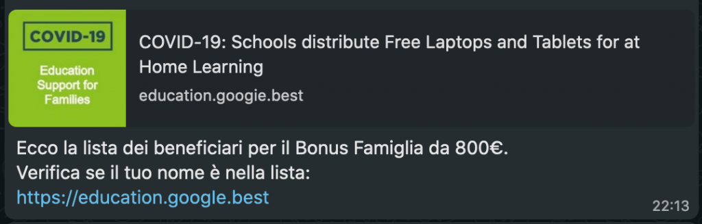 Ecco la lista dei beneficiari per il Bonus Famiglia da 800€. Verifica se il tuo nome è nella lista: https://education.googIe.best