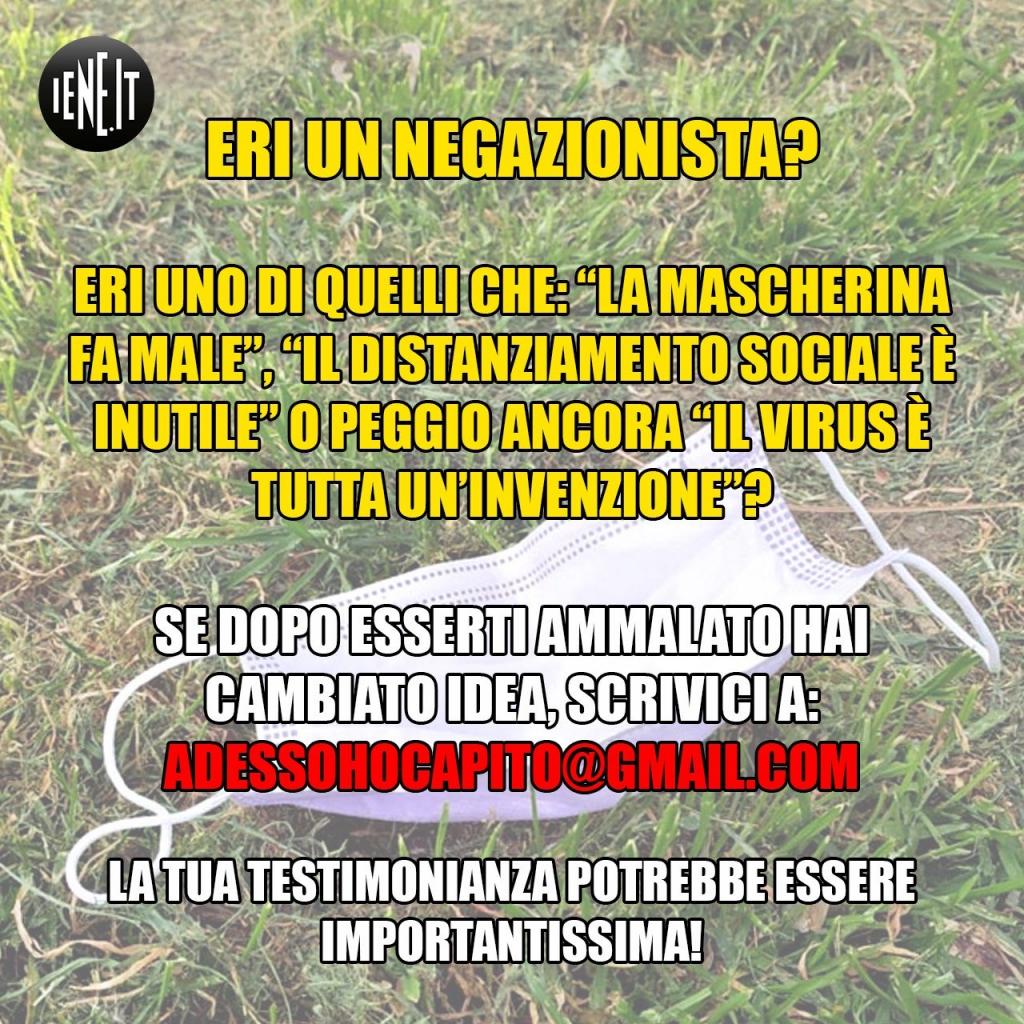 "Adesso ho capito": Le Iene contro i Negazionisti del COVID19