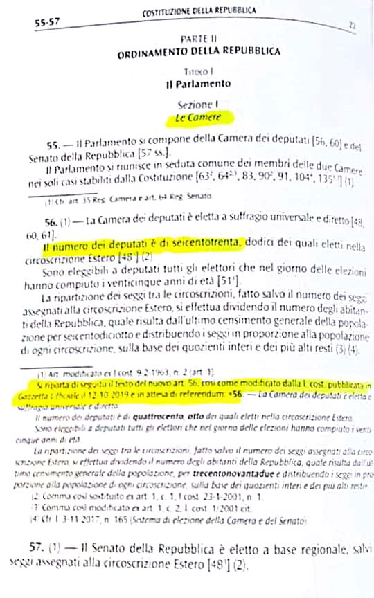 La pagina "incriminata" del testo Simone Editore