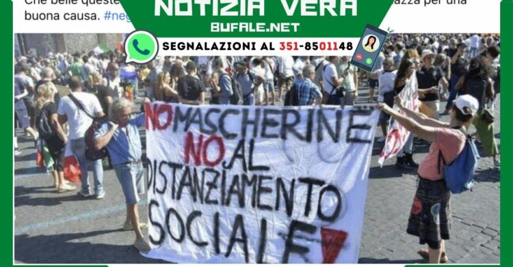 Manifestazione a Roma
