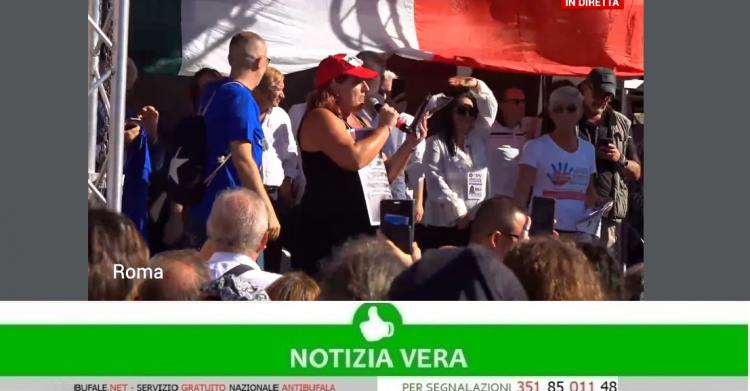 Manifestazione a Roma