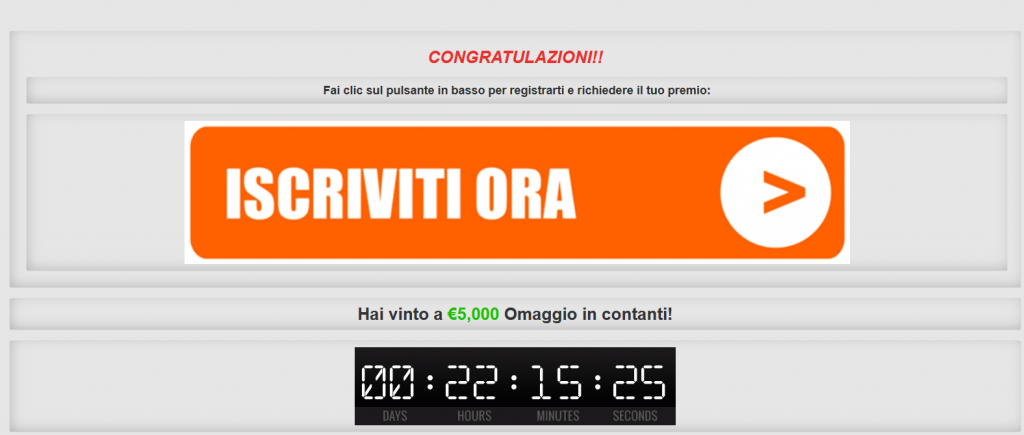 "Premio per te: 5000 euro da Chiara Ferragni": attenti al Phishing