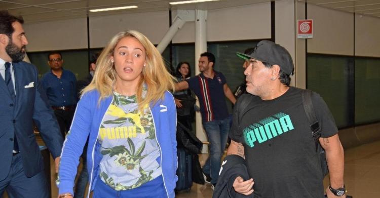 Maradona picchia la moglie