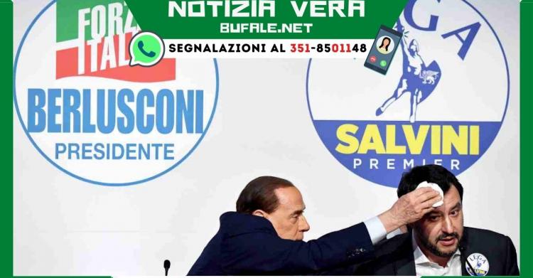 Salvini contro Berlusconi