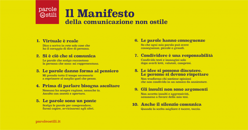 Quello in cui Bufale crede, e che riteniamo avrebbe potuto arginare la portata di questa testimonianza