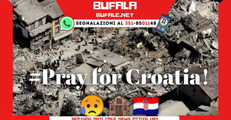 BUFALA pray for croatia mask