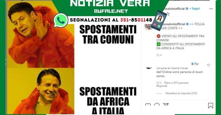 meme di Salvini