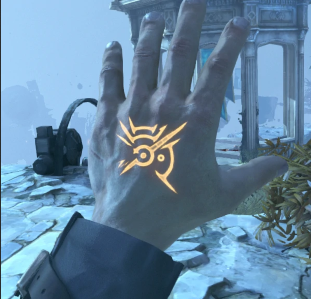 La "Runa dell'Esterno", da Dishonored