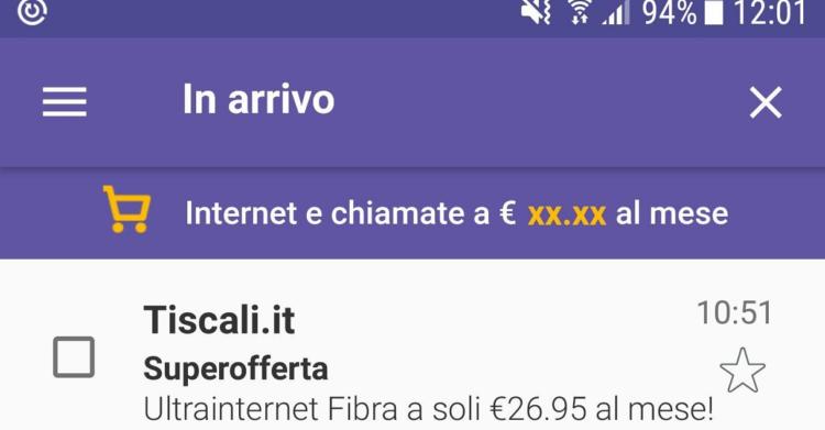 Tiscali Mail non funziona