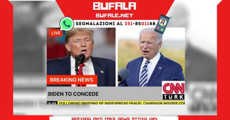 bufala joe biden si dimette mask