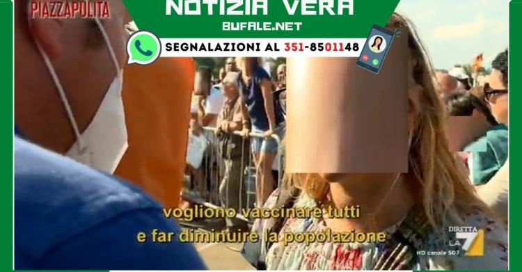 maestra negazionista