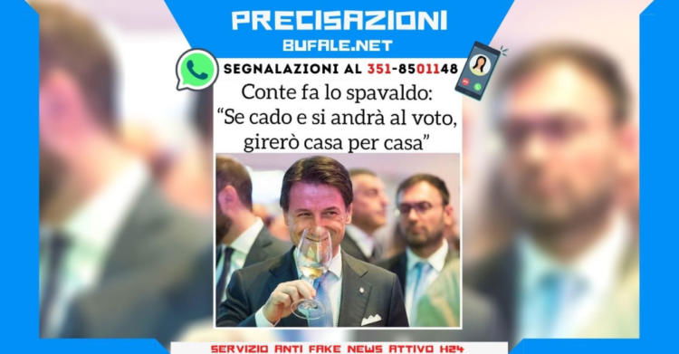 precisazioni conte casa per casa mask