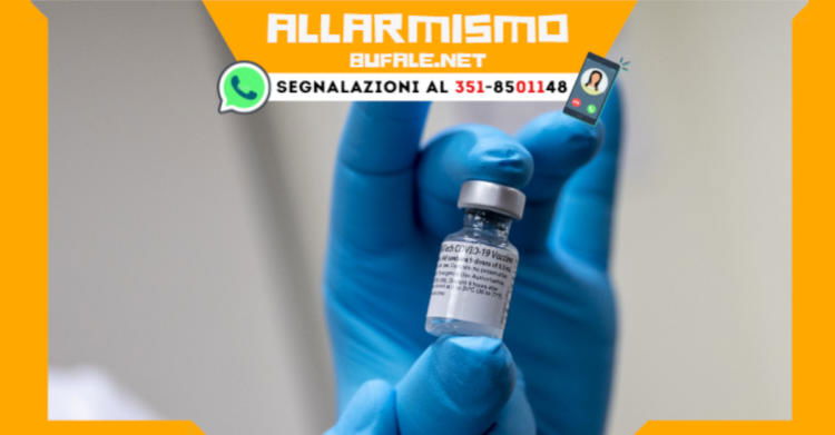 allarmismo effetti collaterali pfizer