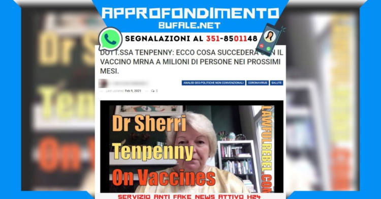 approfondimento sherri tenpenny mask