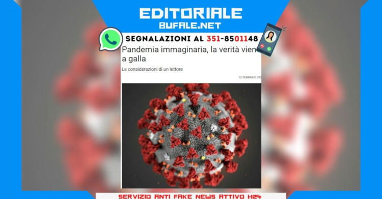 editoriale lettera lettore negazionista mask