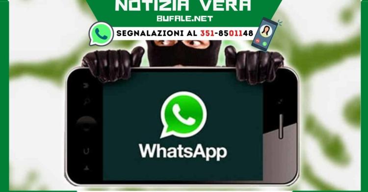 truffa WhatsApp