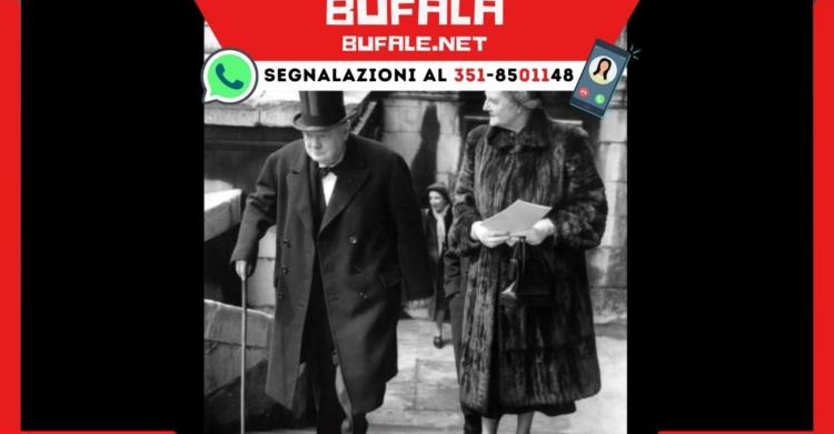 moglie di Churchill