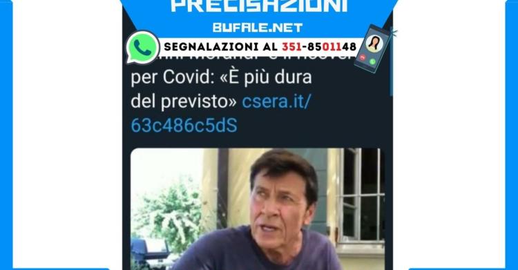 salute di Gianni Morandi
