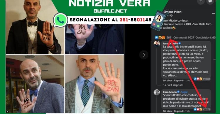 Va male a Pillon che provoca Enzo Miccio sul ddl Zan: la ...