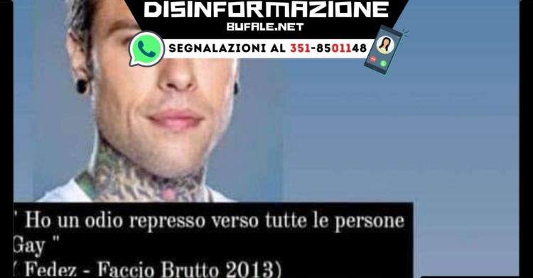 Male Interpretati Dai Sovranisti I Testi Di Fedez Con Faccio Brutto E Canzone Da Gay