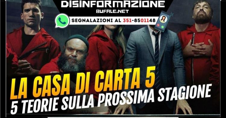 quando esce La Casa di Carta 5