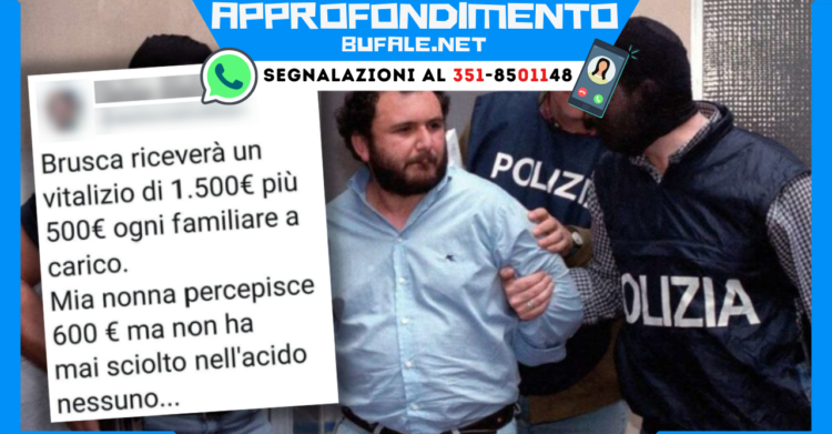APPROFONDIMENTO vitalizio di giovanni brusca