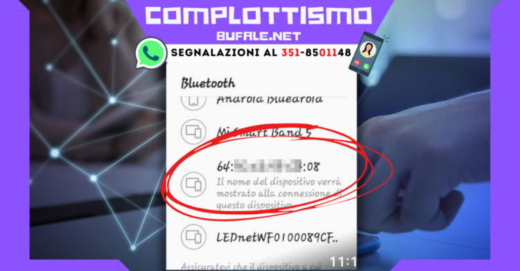 COMPLOTTISMO bluetooth e vaccinati