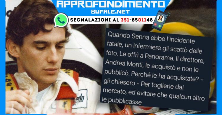 approfondimento cadavere di ayrton senna