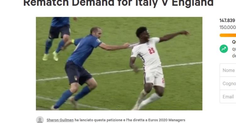 Italia-Inghilterra si rigioca