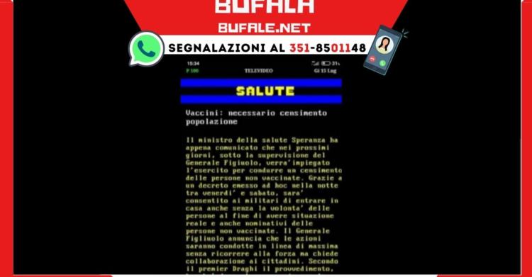 censimento vaccinati