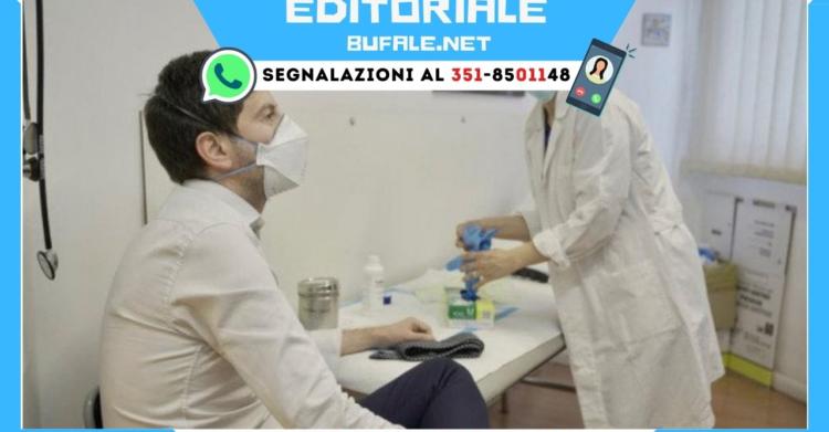 Ministro Speranza non vaccinato