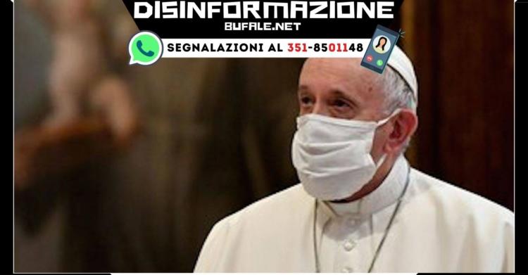 Papa Francesco scomunica i NoVax