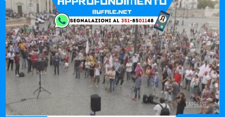 manifestazione NoVax