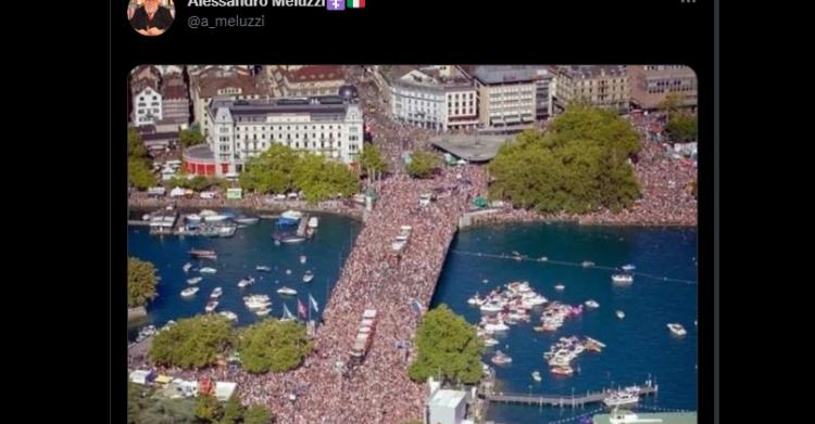 Street Parade di Zurigo