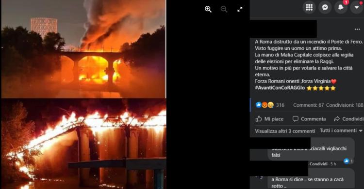 crollo del Ponte di Ferro
