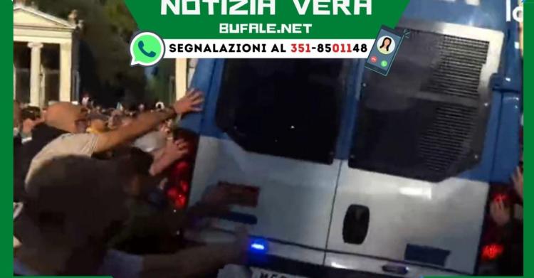 manifestazione green pass