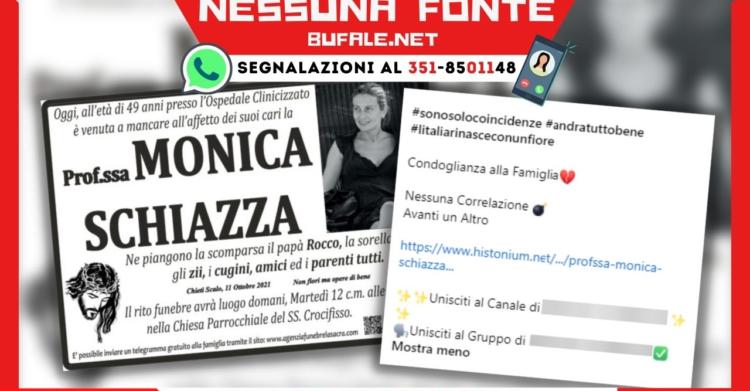 nessuna fonte morte di monica schiazza