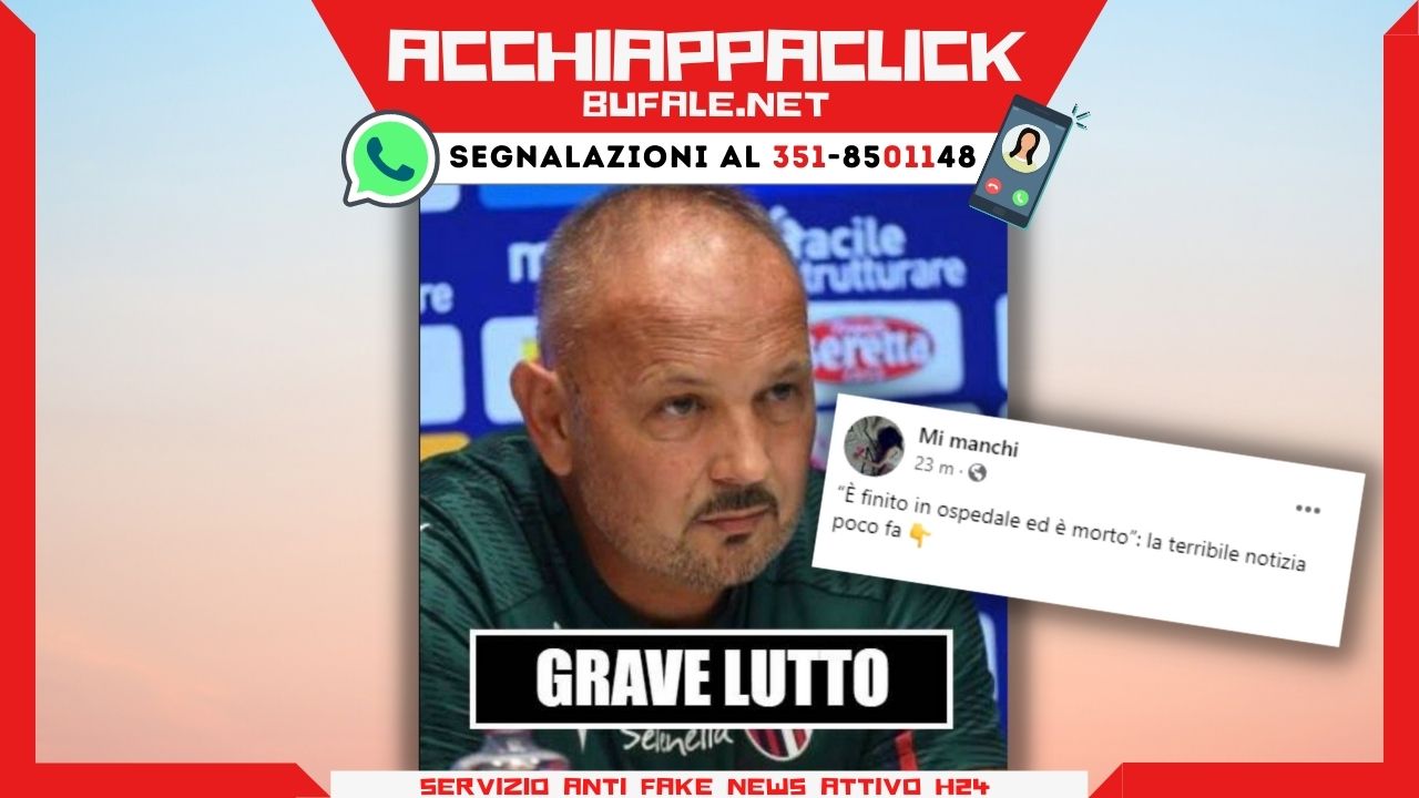 sinisa mihajlovic e finito in ospedale ed e morto il clickbait e servito