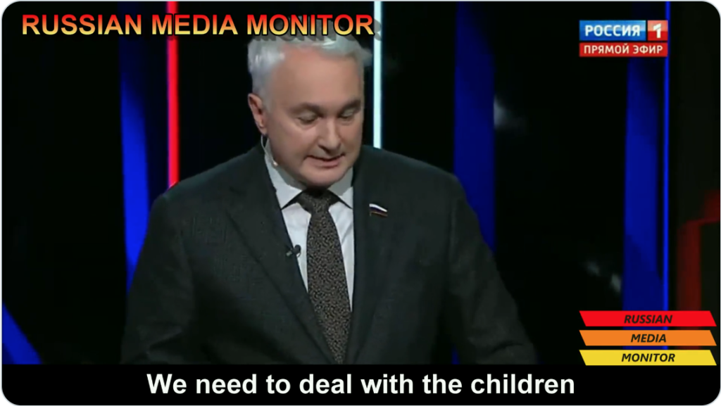 Politico russo propone di portar via i bambini Ucraini per educarli in Russia