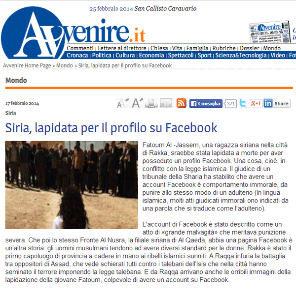 La bufala su Fatoum Al-Jassem