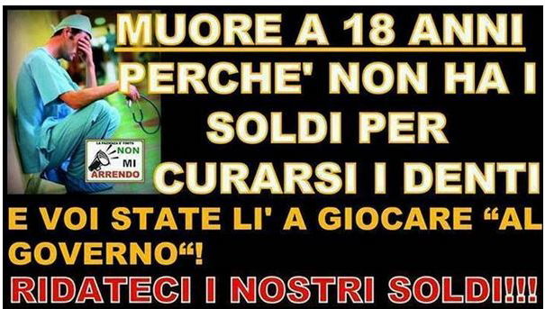 Muore a 18 anni per un mal di denti article-post
