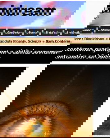 Dionidream: guarigioni concentrandosi sul Sole?