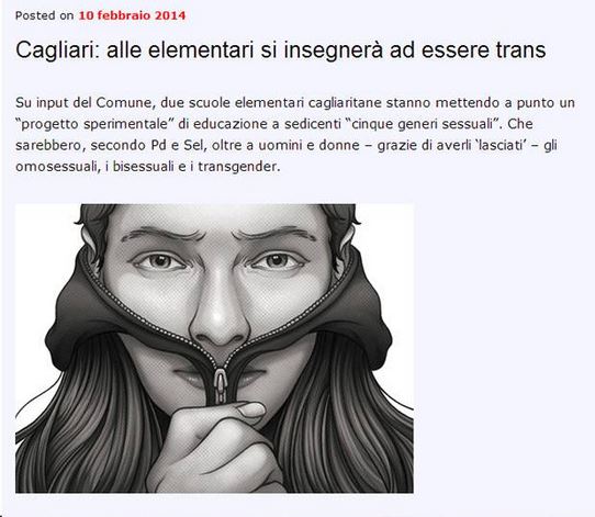 L’educazione sessuale a Cagliari